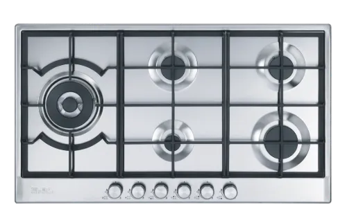 Picture of Elba Built-in Gas Hob – 90cm – 5 Burners – Cast Iron – ELIO 95-565