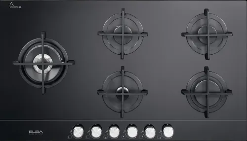 Picture of Elba Built-in Gas Hob – 90cm – 5 Burners – Vitroceramic – ELIO 95-565CG