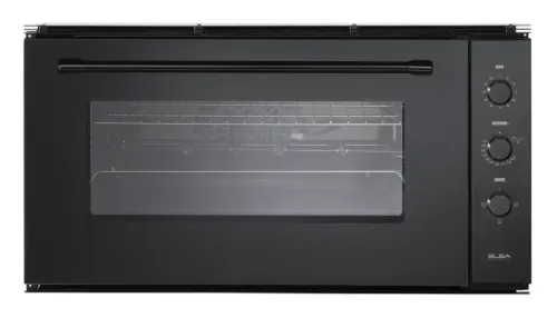 Picture of Elba Gas Oven Built-in 90 cm With 2 Fans Black