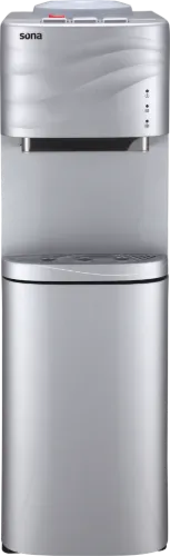 Picture of Sona Water Dispenser Stand Silver 3 Taps with Child Safety Lock