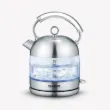 Picture of SEVERIN Retro Glass Kettle, XXL 1.7L Capacity, Powerful and Compact Kettle with High-Quality Retro Design, Electric Kettle, Glass/Polished Stainless Steel, 3459