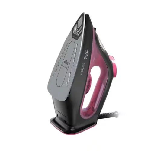 Picture of Braun Steam Iron 2000 W 220 ml SuperCeramic Black and Violet