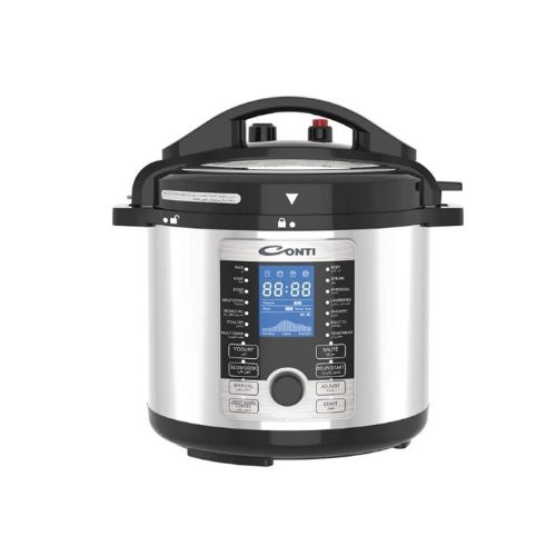 Picture of CONTI PRESSURE COOKER - 10L - 15P - STAINLESS STEEL