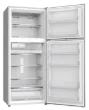 Picture of Skyworth Refrigerator Top Freezer 410L dark inox color A++