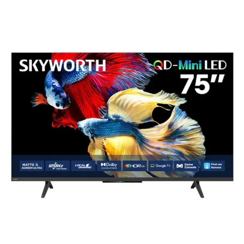 Picture of Skyworth TV 75 Inch Mini LED smart 4K Qled and EYE CARE Features