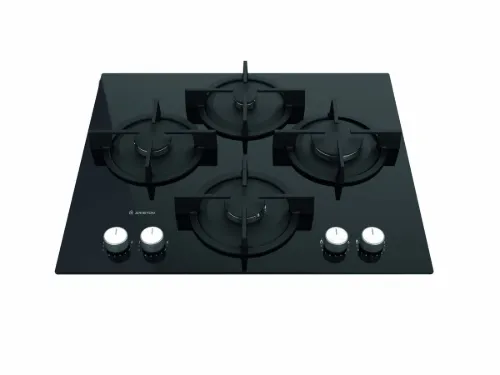 Picture of Ariston Built-In Gas Hob 60 cm Black Glass
