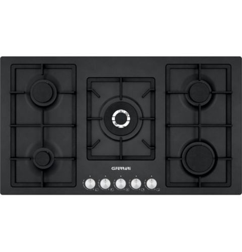 Picture of G3 Ferrari 90cm Built-In Gas-on-Glass Hob | BG95GTC (Black Glass)