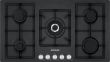 Picture of G3 Ferrari 90cm Built-In Gas-on-Glass Hob | BG95GTC (Black Glass)