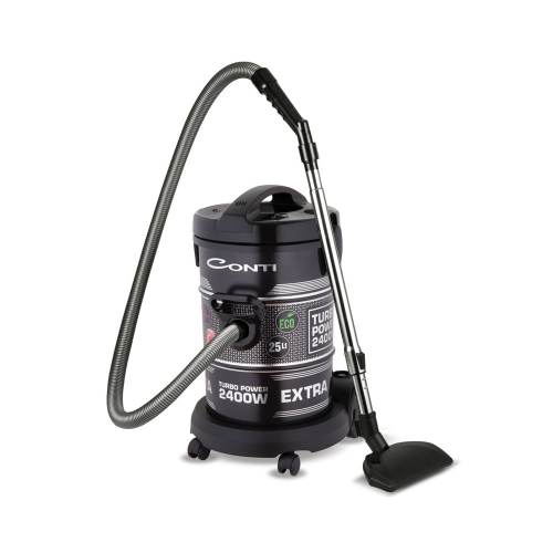 Picture of Conti 2400W Metal Drum Vacuum Cleaner - VD-M24XL04-BK (Black)