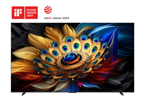 Picture of TCL 50C655 TCL 50-inch Smart QLED TV.