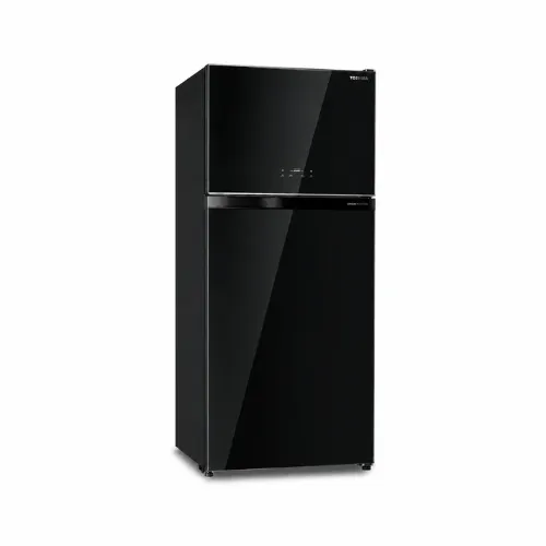 Picture of Toshiba Top Mount Refrigerator - 608 Ltr - Black Glass