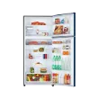 Picture of Toshiba Top Mount Refrigerator - 608 Ltr - Black Glass