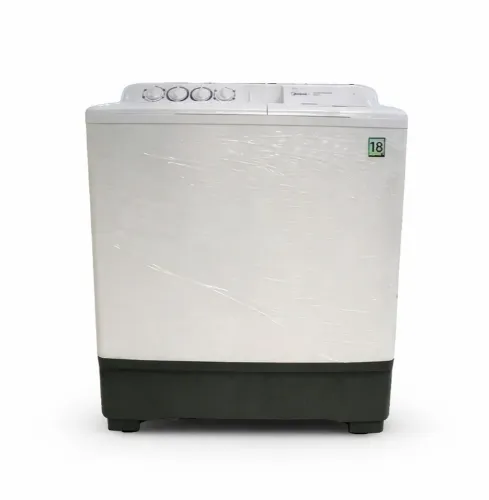 Picture of Midea 18 KG Twin Tub Washing Machine | 2-Program (Model: MT200W180-W, White Finish)