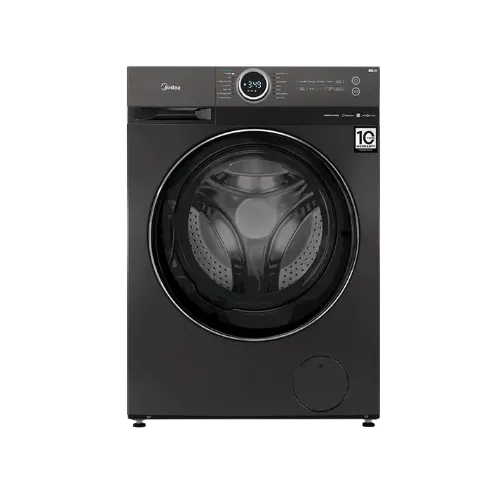Picture of Midea 10 KG Front Load Washing Machine | 1400 RPM, 15 Programs (Model: MF200W100WB-T, Titanium Grey)