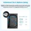 Picture of Midea 10 KG Front Load Washing Machine | 1400 RPM, 15 Programs (Model: MF200W100WB-T, Titanium Grey)