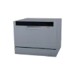 Picture of Midea Countertop Dishwasher | 6-Place, 7-Programs (Model: WQP6-3602F, Silver Finish)