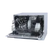 Picture of Midea Countertop Dishwasher | 6-Place, 7-Programs (Model: WQP6-3602F, Silver Finish)