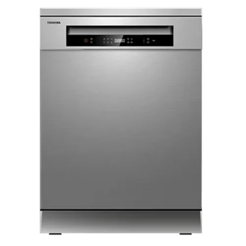Picture of Toshiba 14-Place 6-Program Built-In/Freestanding Dishwasher | DW-14F1ME (Stainless Steel Finish)
