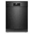 Picture of Toshiba Dish Washer - 15 Sets - 8 Programs - 3 sprays - black steal