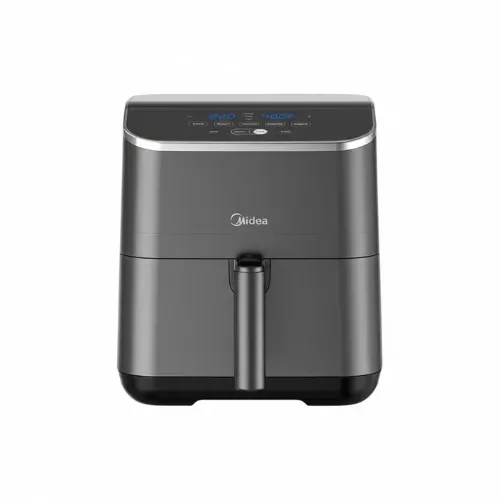Picture of Midea 6L 1850W Digital Air Fryer | Model: MF-CN55D2 (Black Finish, Family Size)