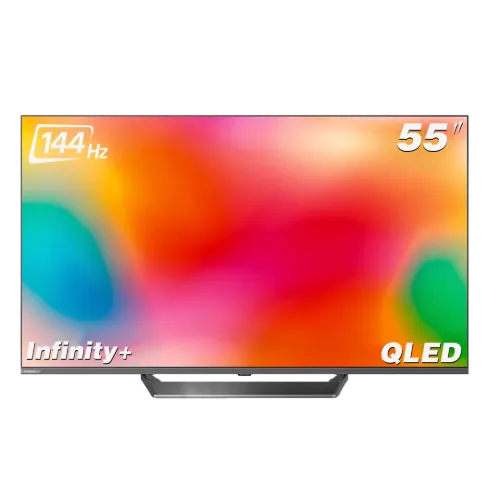 Picture of G-Guard 55" Infinity+ 4K UHD Frameless QLED Google TV, 144Hz (Infinity CQG 55)