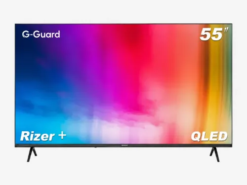 صورة تلفزيون Riser 55 G-Guard 4K QLED مع Google TV