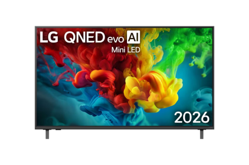 صورة شاشة إل جي 55 بوصة سمارت QNED 4K بمعدل تحديث 120 هرتز - 55QNED84B6T