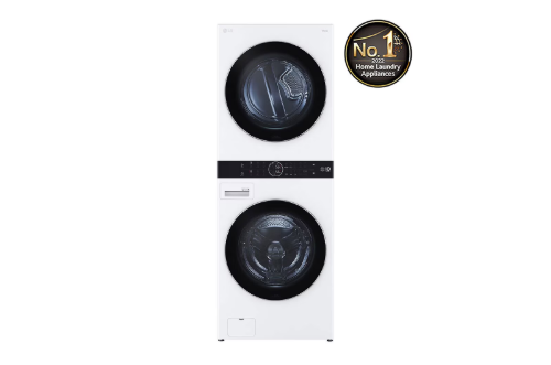 Picture of LG 17/16KG WashTower™ Integrated Washer & Dryer, Centre Control™, White (WT1716WRK)