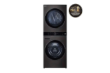 Picture of LG 17/16KG WashTower™ Integrated Washer & Dryer, Centre Control™, Black (WT1716BRK)