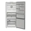 صورة ثلاجة فريزر ويرلبول WBMF 836573 XNA بقاعدة سفلية مقاس 83 سم من الفولاذ المقاوم للصدأ