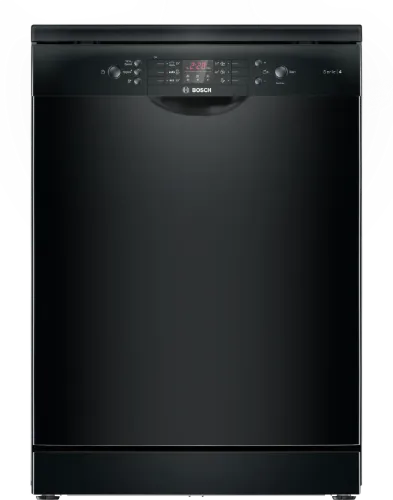 صورة Bosch SMS46NB20V غسالة صحون 6 برامج سلسلة 4 رف ثالث A++ أسود