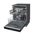 Picture of Whirlpool WFO 3O41 PL X UK Dishwasher 10prog A+++ 9.5lit Power Clean Natural Dry Flexible 3rd Rack Inox