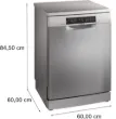 Picture of Dishwasher 7Prog Serie6 6.7Lit S.Steel 3rd Rack S.Steel Wi-Fi