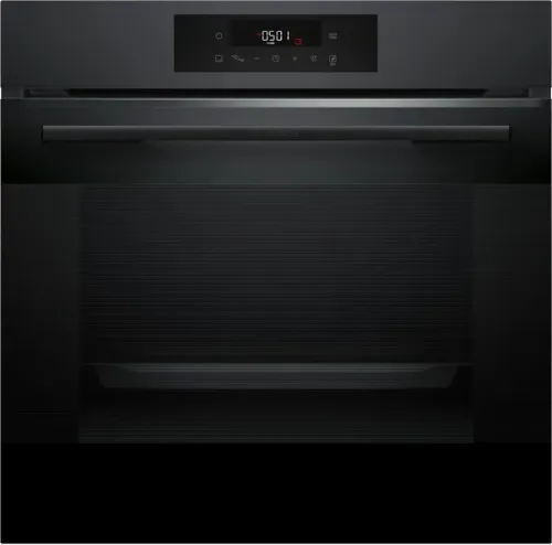 صورة BOSCH HJG852YT0T فرن كهربائي مدمج 60 سم Serie6 سعة 76 لتر أسود بالكامل