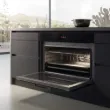 صورة فرن كهربائي بلت إن 90 سم 115 لتر أسود إليكا – VIRTUS MULTI 90 TFT BL