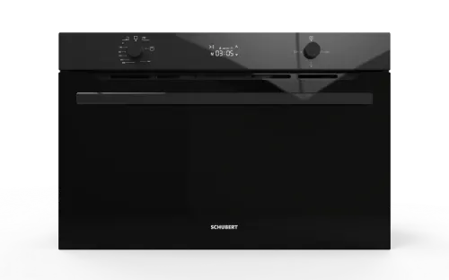 Picture of Schubert GNT 909 SY-O Built-In 90cm Gas Oven 110L Full Black Glass