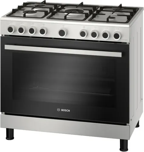 Picture of Bosch HGVDF0V51Q Serie 4 Freestanding Gas Cooker 90 cm 125L Stainless Steel