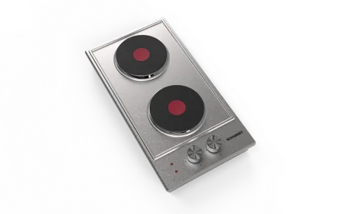 Picture of Schubert OMEGA A3020 I-O Built-In 30cm Electric Hotplate Hob Inox