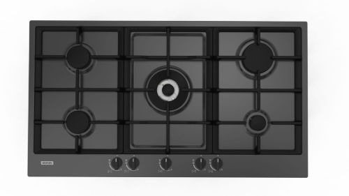 Picture of Built-in black cooker