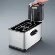 Picture of SEVERIN FR 2431 Electric Deep Fryer – 3L Capacity, 2000W Power, Up to 400g, Stainless Steel/Black