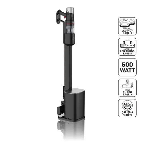 Picture of Arzum MagiClean FlexBin AR4211 Cordless Upright Vacuum Cleaner with Automatic Vacuum Station