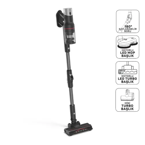 Picture of Arzum MagiClean HydroFlex AR4213 Cordless Upright Vacuum Cleaner with Sweeping and Mopping Function