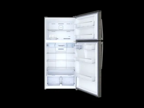 Picture of TCL P545TMS / P700TGML Refrigerator, 545 liter capacity, matte stainless steel color (matte inox).
