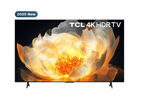 Picture of TCL 65V6C 65-inch (165.1 cm) TCL 4K Ultra HD Smart TV with Wi-Fi, 280 nits/m² brightness, metallic color.