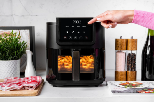 صورة قلاية هوائية Nutricook NC‑AFS100 Air Fryer Slim – 5 لترات | 1500 واط | تصميم Slim