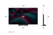 صورة شاشة إل جي 65 بوصة سمارت أوليد إيفو (OLED evo) C5 بدقة 4K ومعدل 144 هرتز
