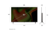صورة شاشة إل جي 55 بوصة سمارت أوليد (OLED) AI B5 بدقة 4K - OLED55B56LA (موديل 2025)