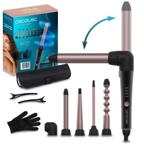 Picture of Cecotec Bamba SurfCare MultiWaves 5-in-1 Hair Curler