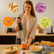Picture of Cecotec Katana 15 Chop B Hand Blender Set