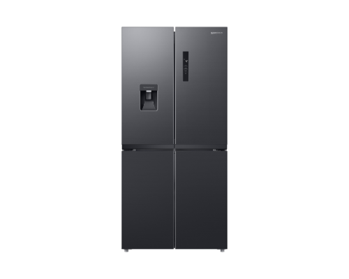Picture of Samsung 508L Four-Door Refrigerator, Black | RF48A4010B4 (Triple & Metal Cooling)